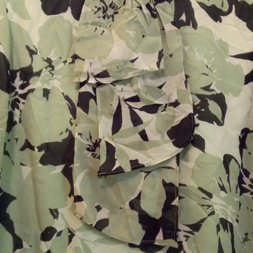 FLORAL BLOUSE - Picture 4 of 4